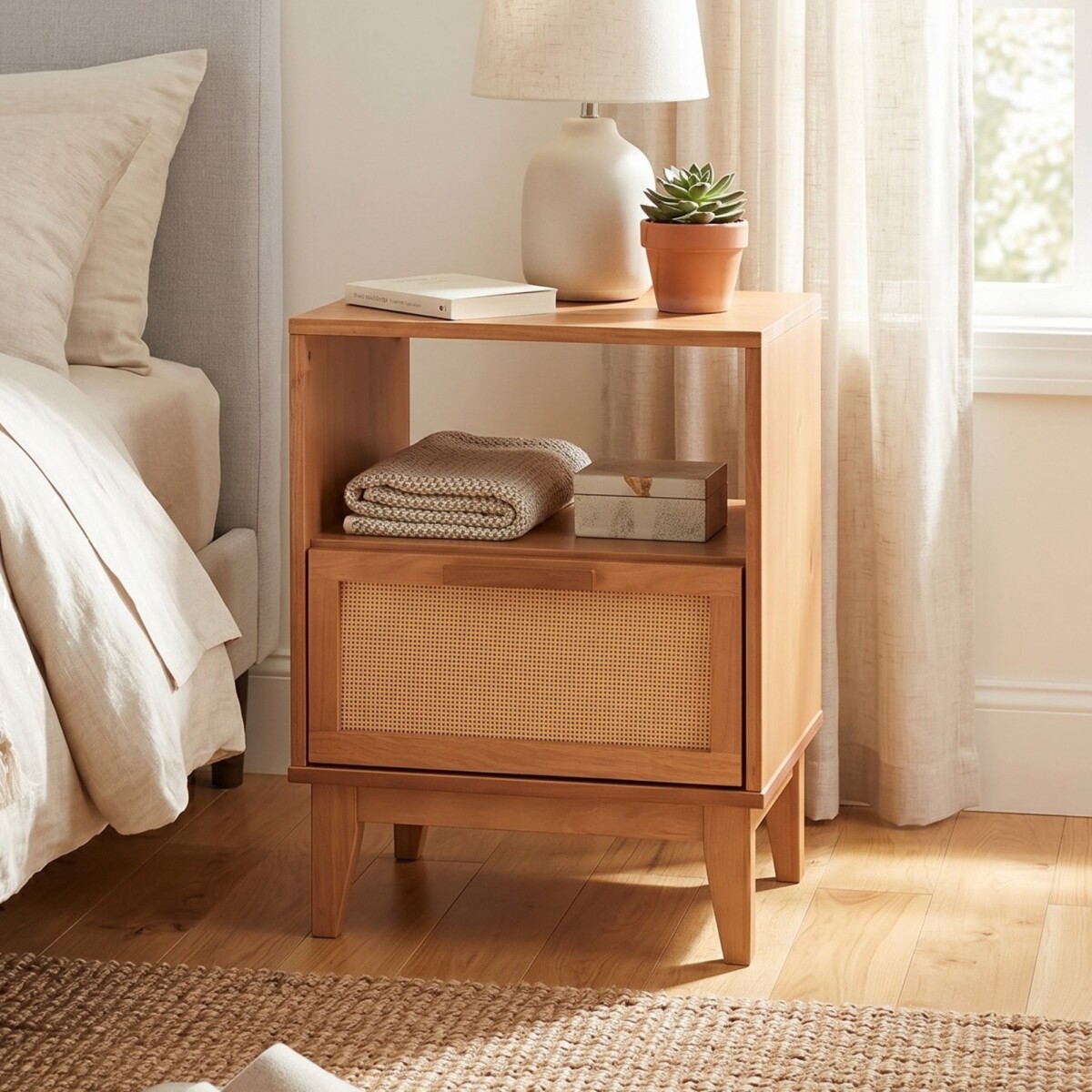 Mesa de Luz 1 Cajón - Slim 