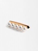 Pasador Con Perlas blanco