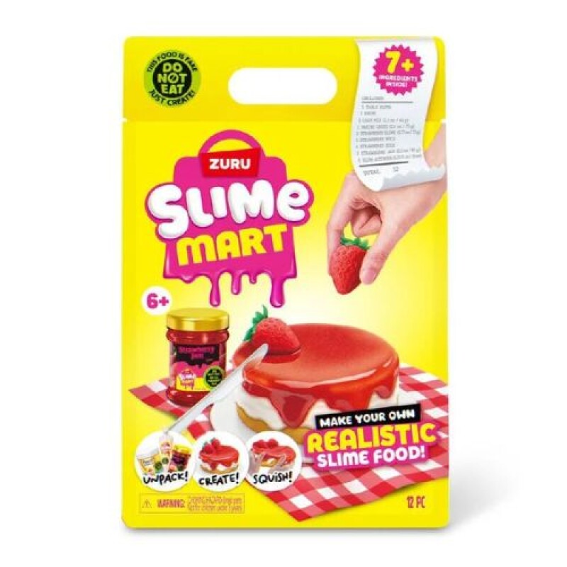 Slime Mart Shopping Bag Cheese Cake Slime Mart Shopping Bag Cheese Cake