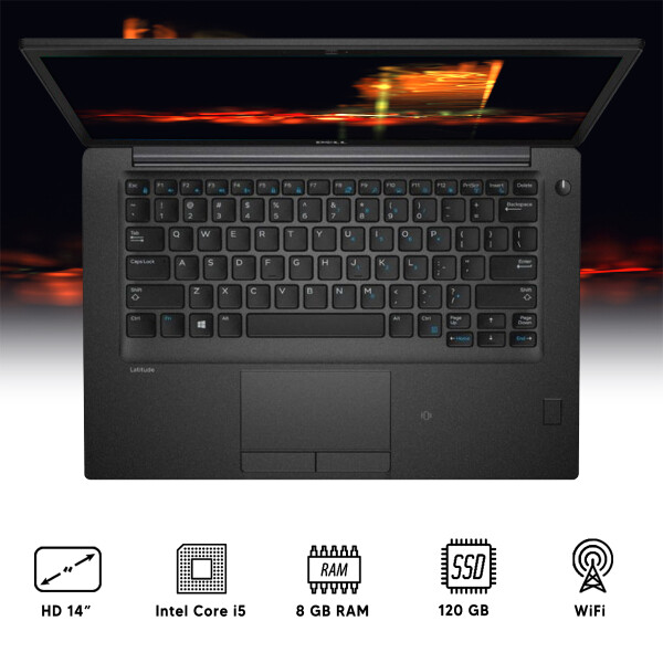 Notebook Dell Latitude 7480 I5/ 8 Gb Ram/ 120 Gb Ssd Pantalla Táctil NOTEBOOK RFPL DELL 7480 I5/8/120/14" TS