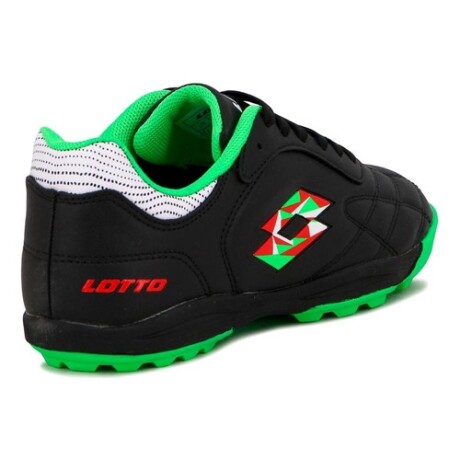 Championes de Futbol 5 Lotto Lecce Teen Negro/Verde 38