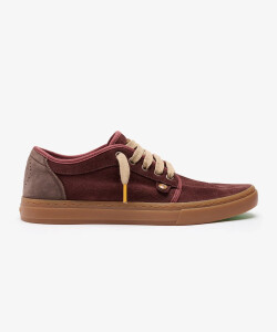 SHOES SATORISAN HEISEI SUEDE GARNET