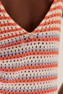 STRIPED KNIT DRESS Cadaques Bubblegum