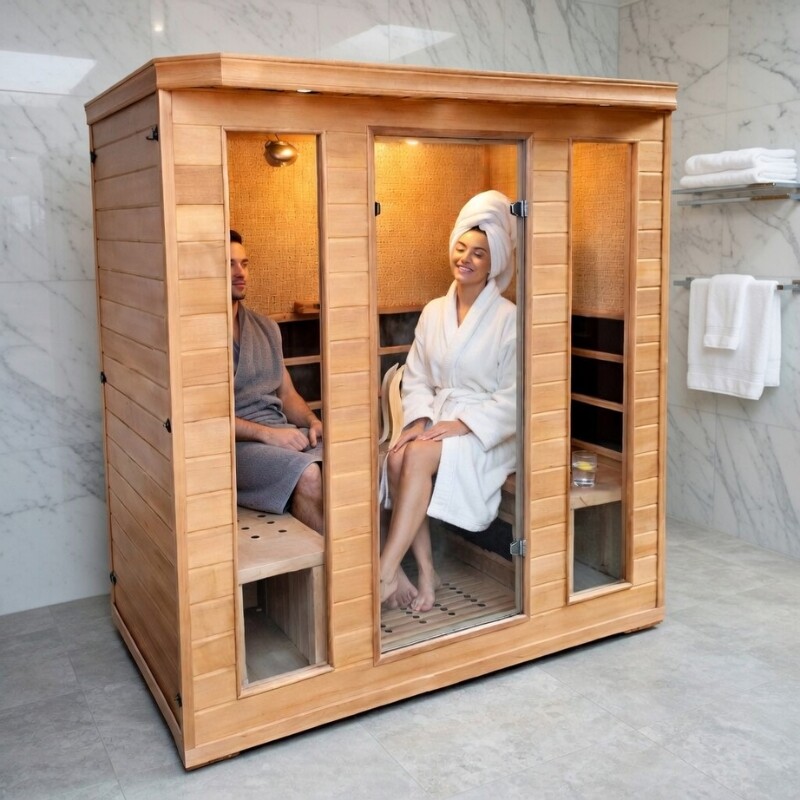 CCN SALA DE SAUNA INFRARROJO PARA 4 PERSONAS Ccn Sala De Sauna Infrarrojo Para 4 Personas