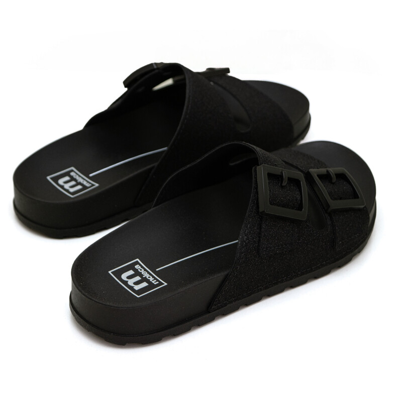 Sandalias Moleca Zuecos de Mujer - 5436.401-13251 Negro-negro