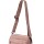 Bandolera Triple Cierre Rosa