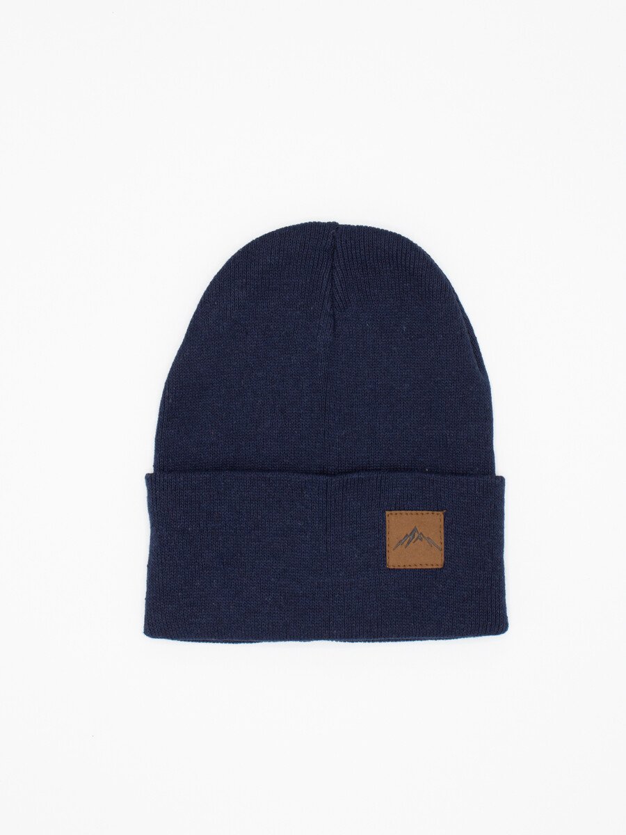 Gorro de lana Bariloche - Marino 