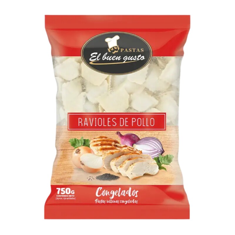RAVIOLES DE POLLO EL BUEN GUSTO 750G RAVIOLES DE POLLO EL BUEN GUSTO 750G