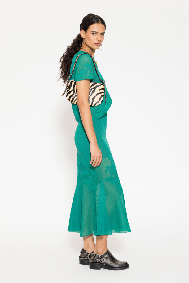 Pollera Nouvelle Verde
