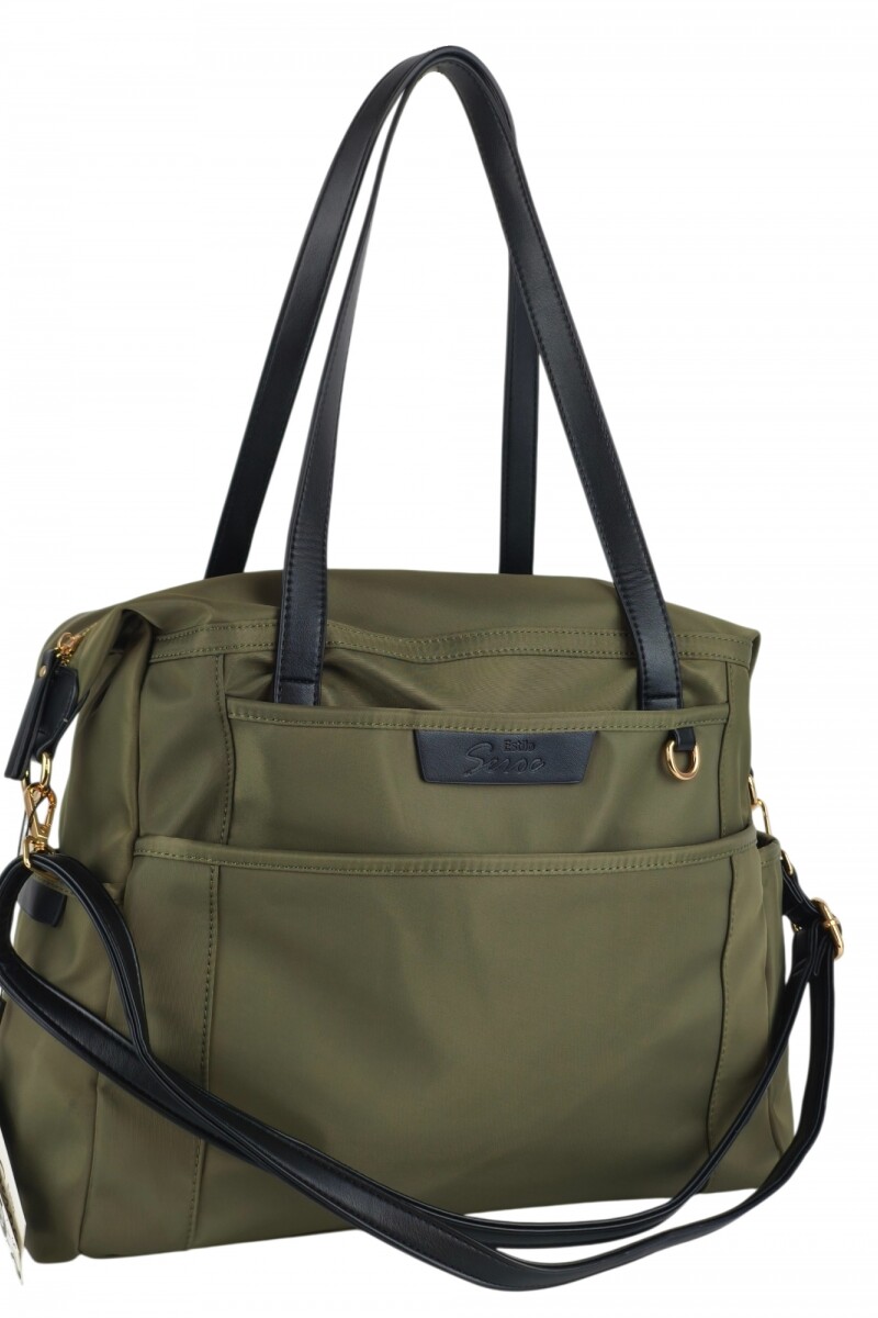 Cartera bolso grande Verde