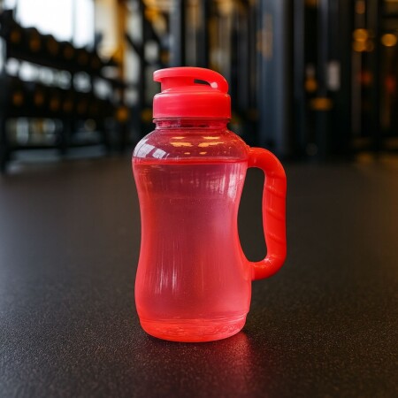 BOTELLA PÁSTICA 1,6 LTS ROJO Rojo