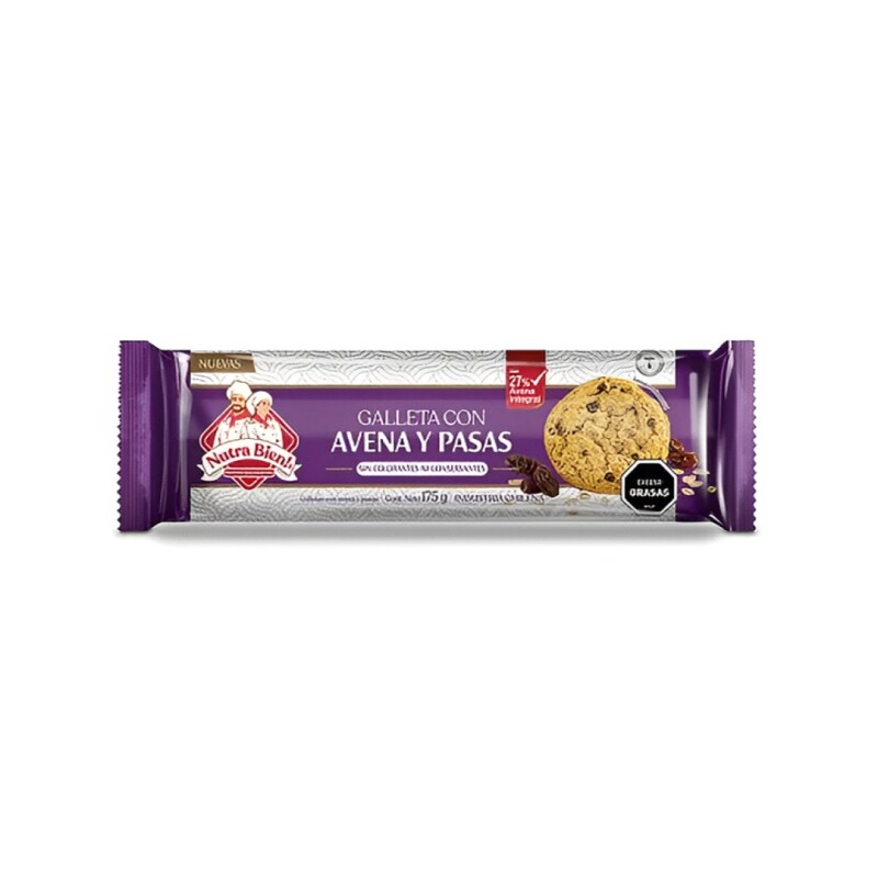 GALL. NUTRA BIEN AVENA Y PASAS 175G Gall. Nutra Bien Avena Y Pasas 175g