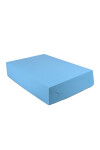 Caja masas 1kg - 22x30x6. CELESTE