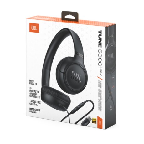 Auriculares JBL T530 USB-C negros V01