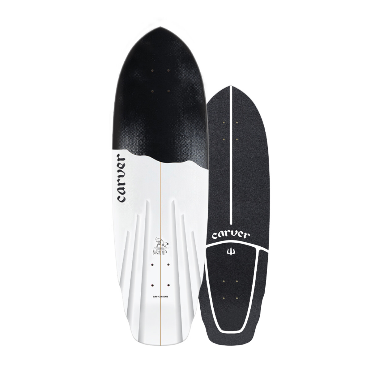 Deck Carver Black Tip 32.5'' - (Solo Tabla) 