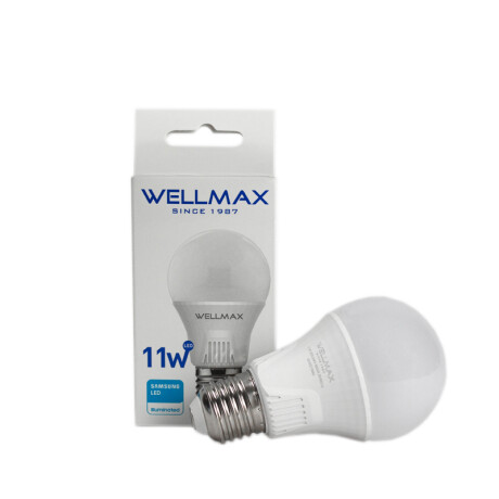 LAMPARA LED 11W (EQUIVALE 100W) A60-E27 FRIA WELLMAX ++ N/a