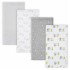 Set sabanas recibidores multifuncion gerber x4 elefante gris