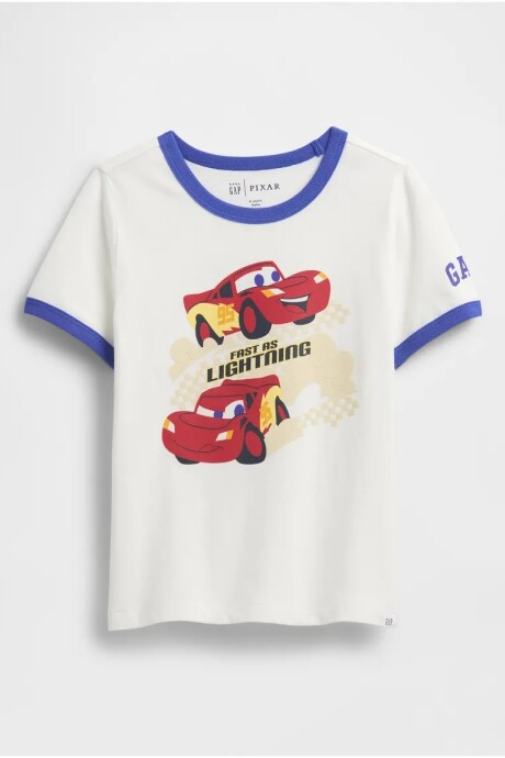 Remera Disney Toddler Niño New Off White