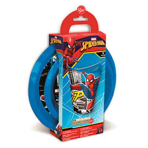 Set x 3 Easy Spiderman