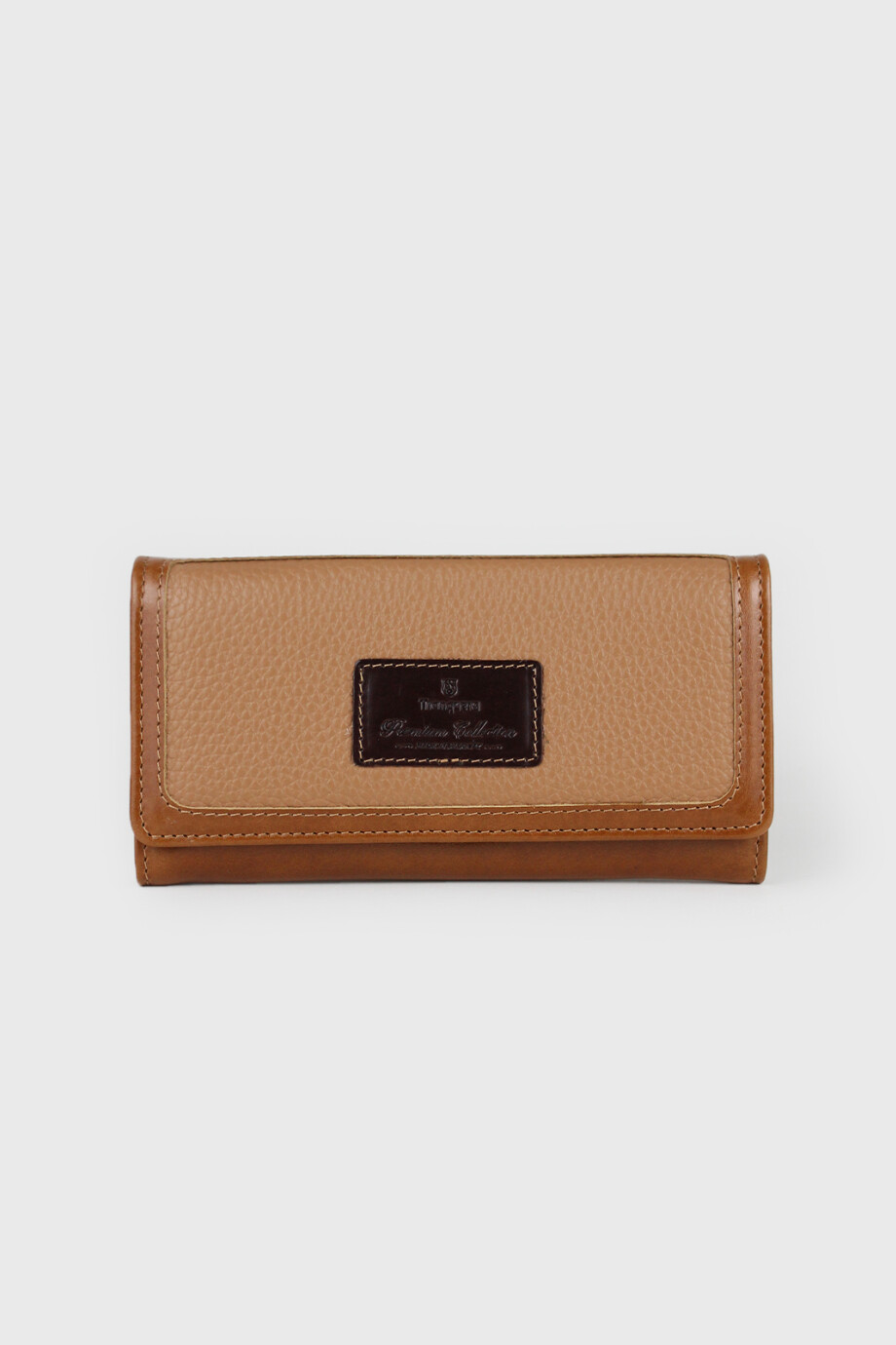 Billetera Camelia - Combinada Beige