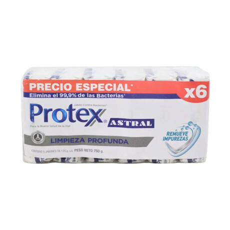 JABON DE TOCADOR ASTRAL 125 GR 6 UNIDADES LIMPIEZA PROFUNDA JABON DE TOCADOR ASTRAL 125 GR 6 UNIDADES LIMPIEZA PROFUNDA