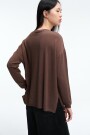 SWEATER BASE Marron