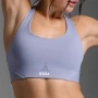 Aero Mesh Medium Impact Bra - Mujer Digital Lilac/white Reflective