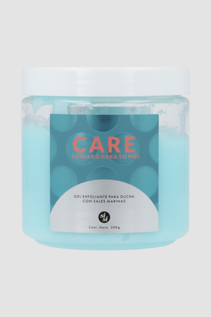 Gel exfoliante para ducha <br /> con sales marinas 300g - Care 