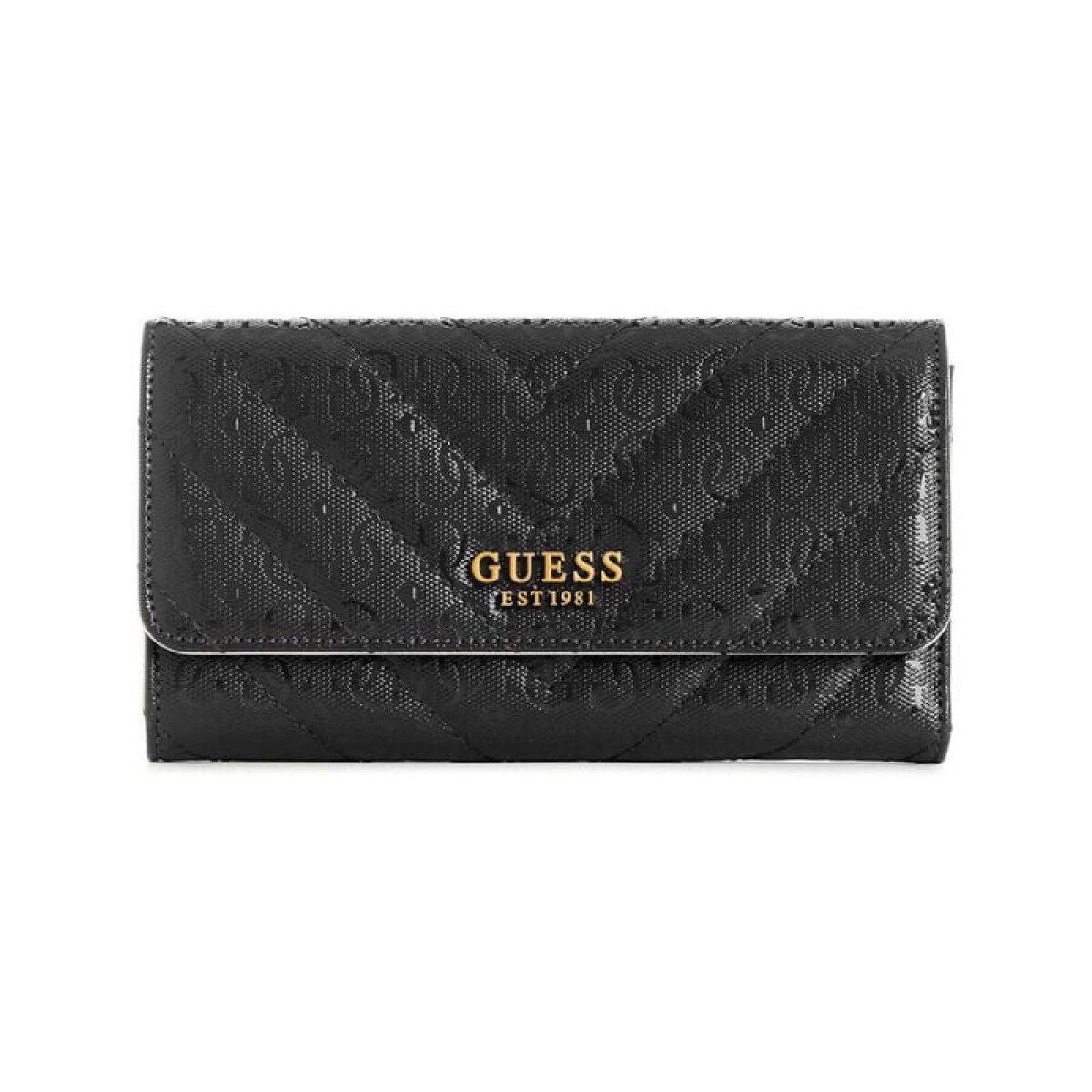 Billetera Guess Jania Grande Negro 