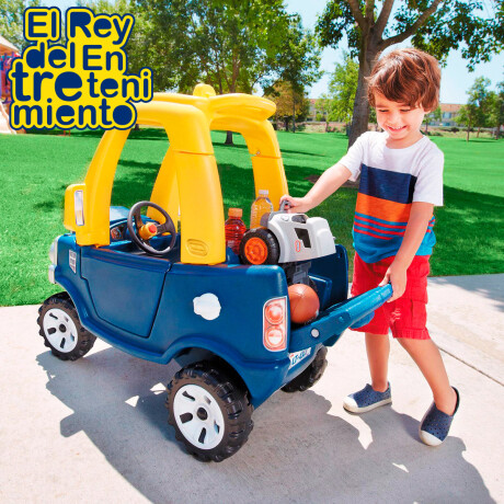 Camioneta Little Tikes Cozy Truck Todoterreno N1 Usa Azul/Amarillo