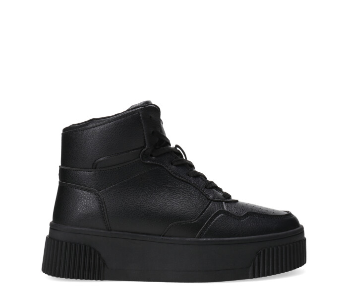 Championes de Mujer Miss Carol HEN tipo bota acordonado Negro