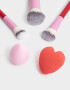 Brochas y Aplicadores Set de Brochas Set De Brochas De Maquillaje Con Esponjas - Combinacion Multicolor
