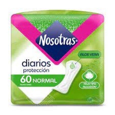Nosotras Diarios Normal X 60 Nosotras Diarios Normal X 60
