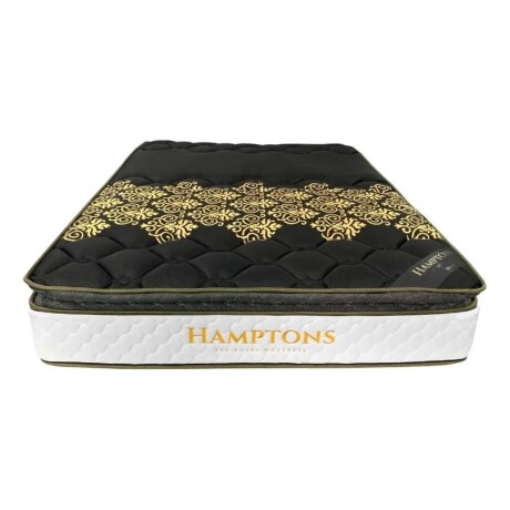 Sommier 2 plazas Hamptons Hybrid Iridium Negro