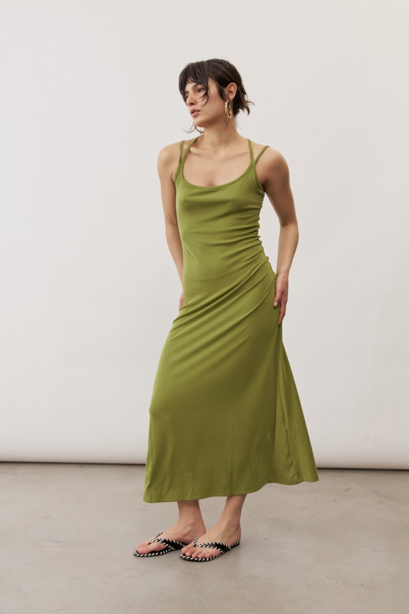 Vestido Llama VERDE