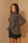 CAMISA NEW CAROLYN ICONIC CHOCOLATE STRIPEs CAMISA NEW CAROLYN ICONIC CHOCOLATE STRIPEs