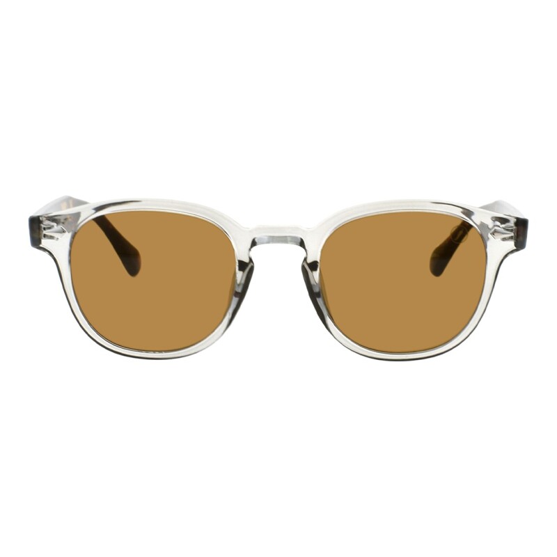 Lentes de Sol Chilli Beans Lausana Transparente - Animal Print Marrón