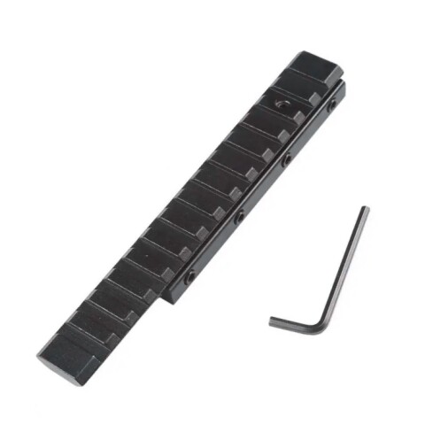 Riel Picatinny Para Mira Telescópica 11mm a 22mm Riel Picatinny Para Mira Telescópica 11mm a 22mm