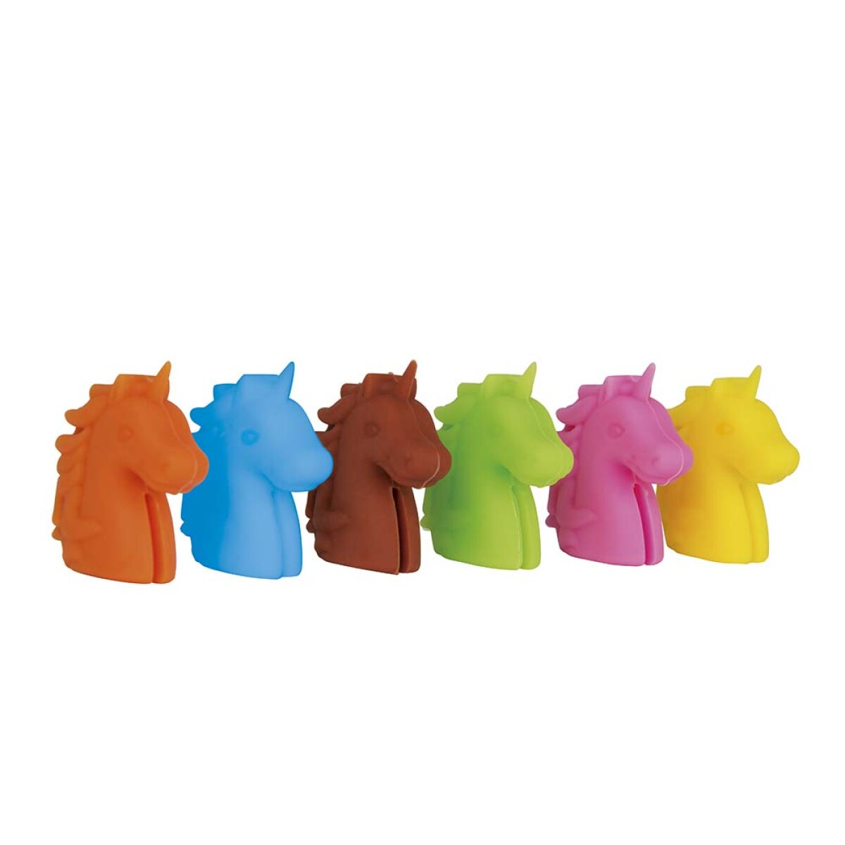 MARCADOR DE TAZA DE SILICONA UNICORNIO 