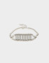 Pulseras Flexibles Metal Pulsera Flexible De Metal - Plateado