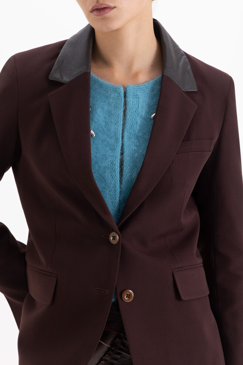 BLAZER JOSEPHINE Chocolate