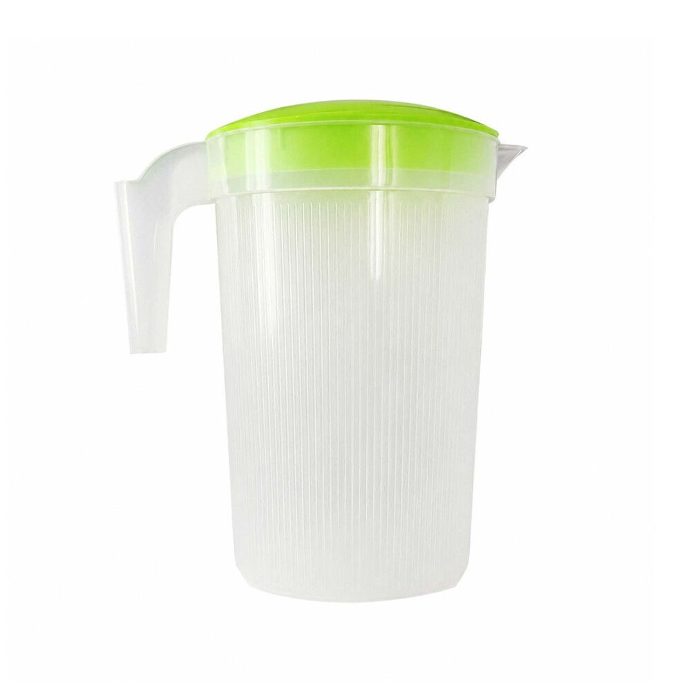 Jarra plastico con tapa 2.20 L 14x22.3x10.7 cm Jarra plastico con tapa 2.20 L 14x22.3x10.7 cm