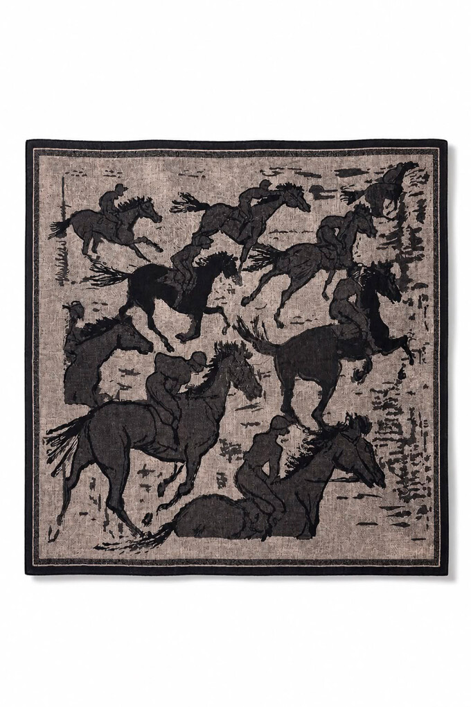 PASHMINA HORSE NEGRO