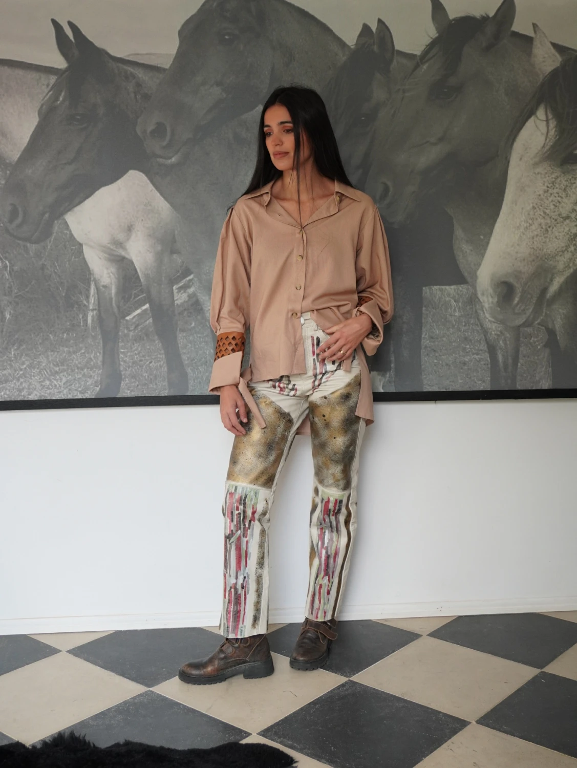Leather Jeans Crawford By cocó