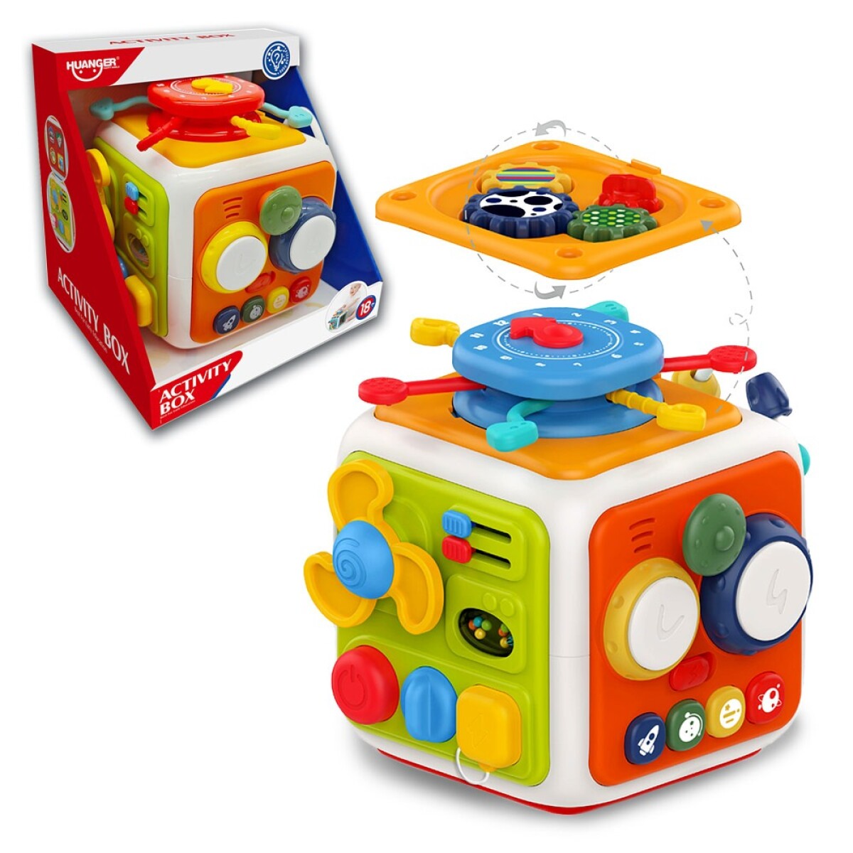 Cubo de Actividades Educativo e Interactivo Huanger 