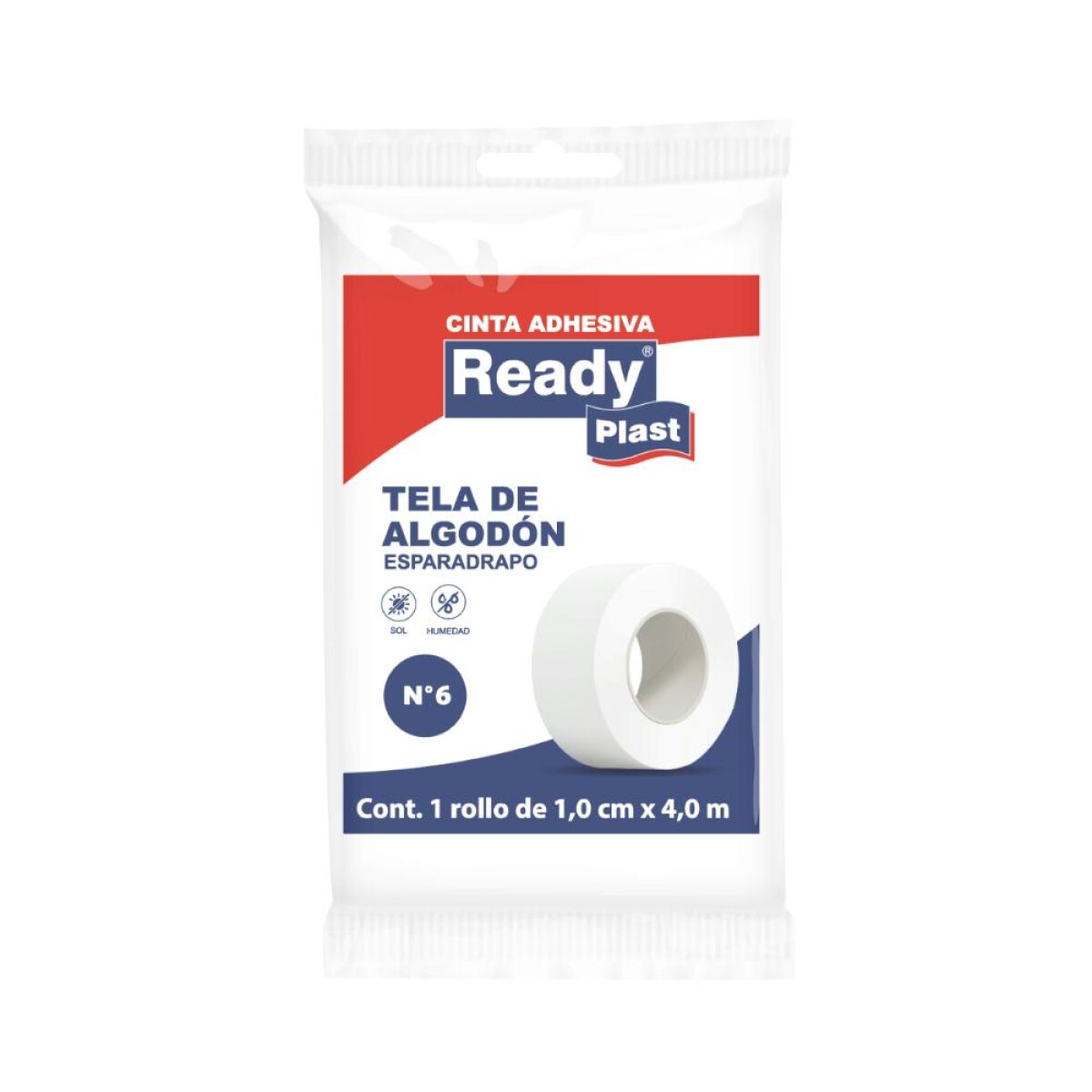 Cinta Adhesiva ReadyPlast Tela De Algodón N°6 