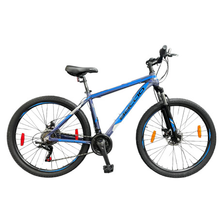 Bicicleta Baccio Sunny Montaña rodado 27.5 con 21 cambios y suspensión AZUL/NEGRO