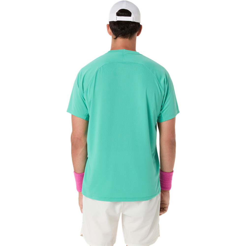Polo Tenis Game SS Top Hombre Aurora Green