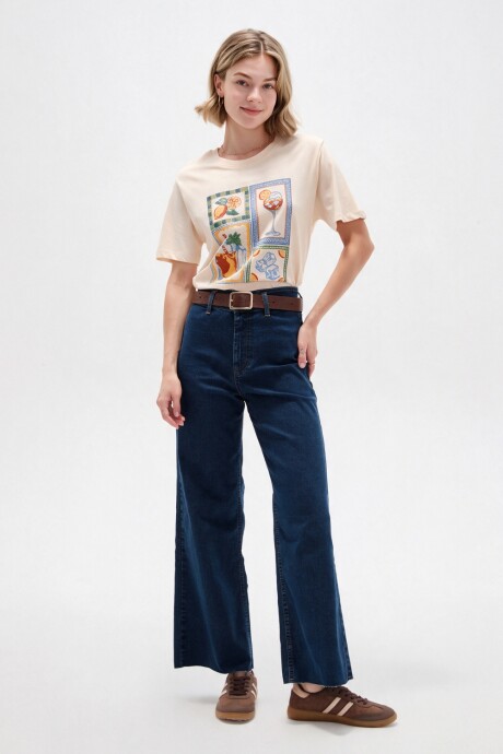 Pantalon Adeline Azul Indigo