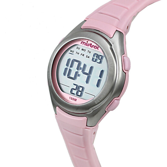 Reloj Mistral Deportivo Silicona Rosa 0